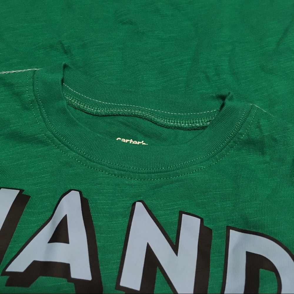 Carter's LS Tshirt Handsome Mustache 3T - Picture 2 of 8
